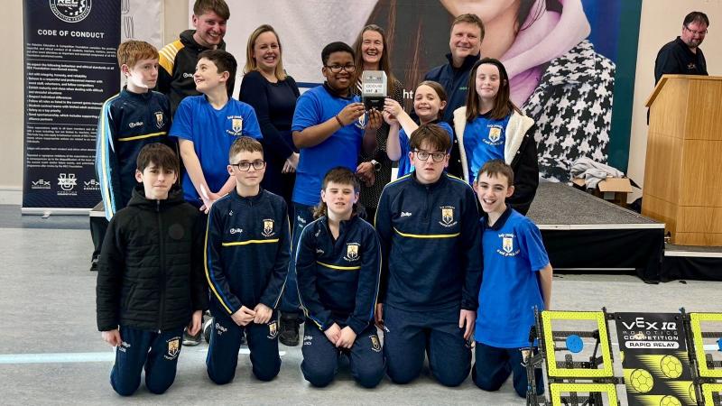  Ballyshannon's Holy Family NS tops at Robotics North West Regional Finals