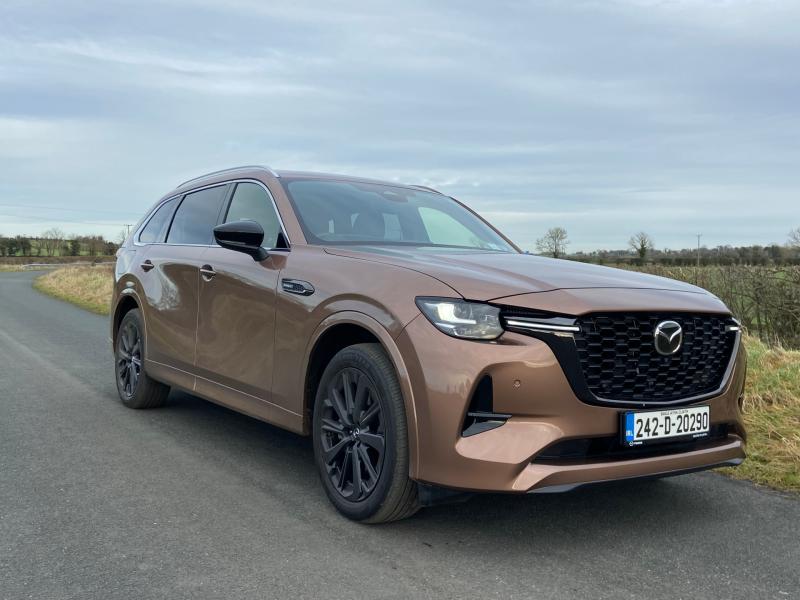 On the road in Laois: The new Mazda CX-80 is a 'delightful revelation'