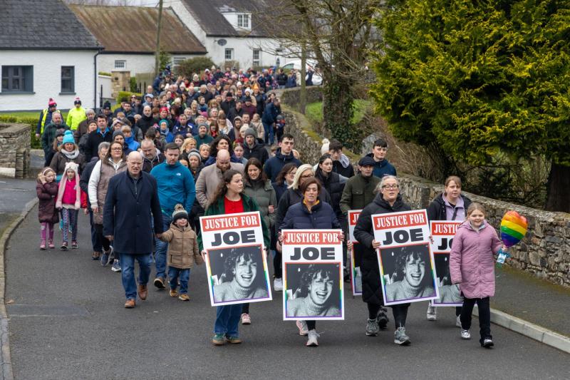 PICTURES: Laois community show huge support for Justice for Joe campaign&nbsp;