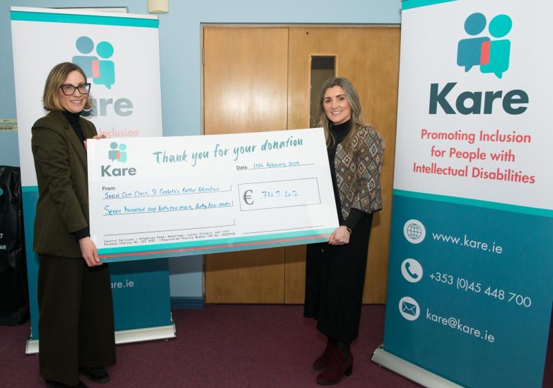 Kildare Further Education students come together to raise funds for KARE