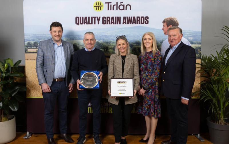 Tipperary farm family among winners at Tirlán Quality Grain Awards 