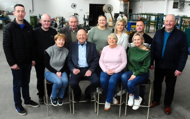 Denis O&rsquo;Brien (86) worked in the same factory in Carrick on Shannon since 1957 
