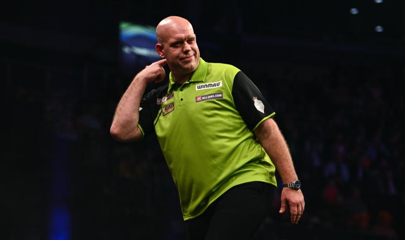 Irish amateur darts player stuns three time World Champion Michael Van Gerwin