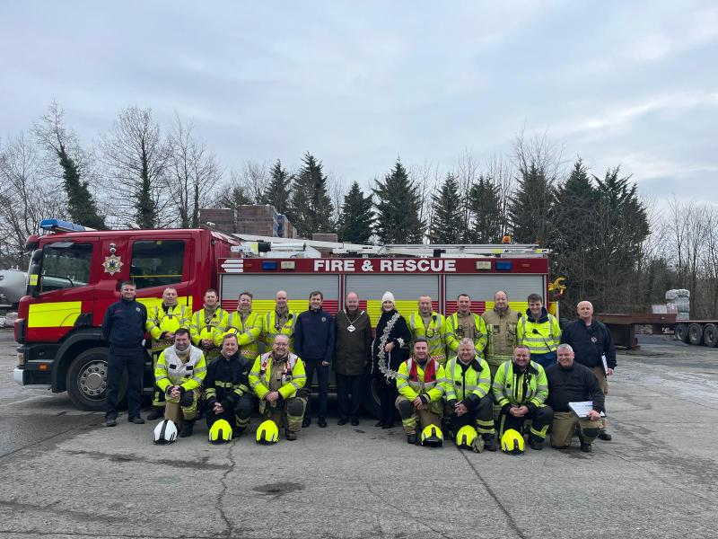 Kilkenny firefighters stand up to the mark 