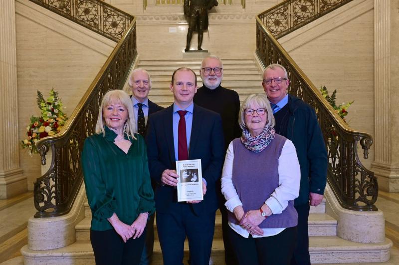 Minister Gordon Lyons meets members of the Deaf community at Parliament Buildings as the Sign Language Bill progresses to the next stage