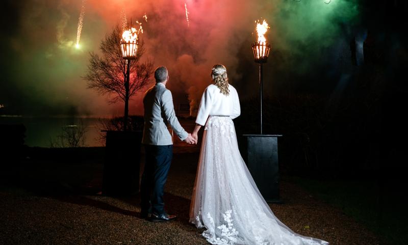 Stunning photographs as Leitrim couple celebrate wedding at luxury hotel