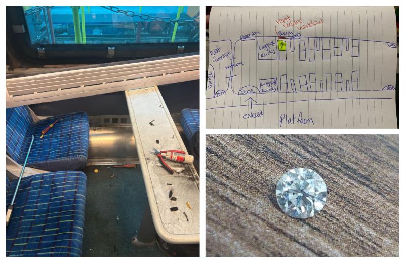 WOW: Map of Portlaoise train leads Laois commuter to finding  a REAL missing diamond!