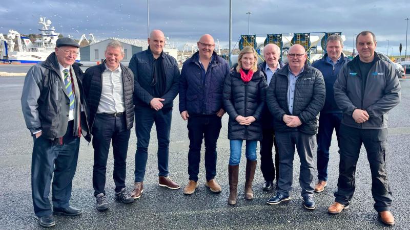 MEP Nina Carberry vows to champion Donegal’s interests in Europe on Killybegs visit