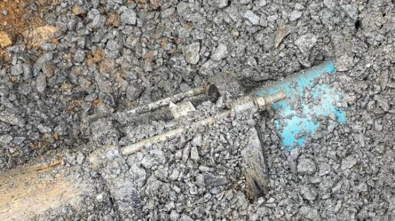 Burst water main means a taffic management system is in Donegal Town this evening