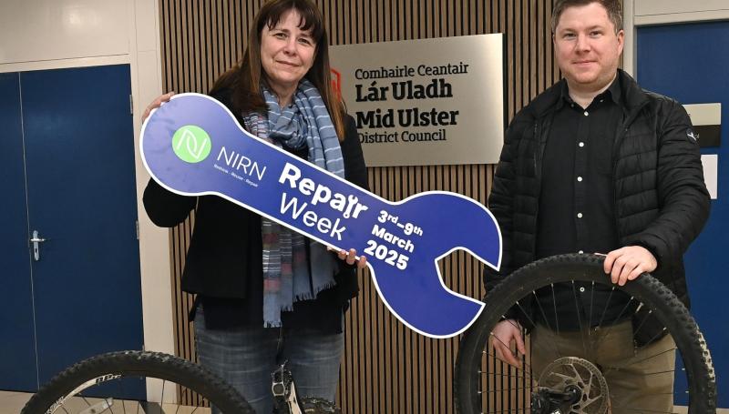 Mid Ulster District Council launches new Bike Reuse Scheme during first ever NI Repair Week