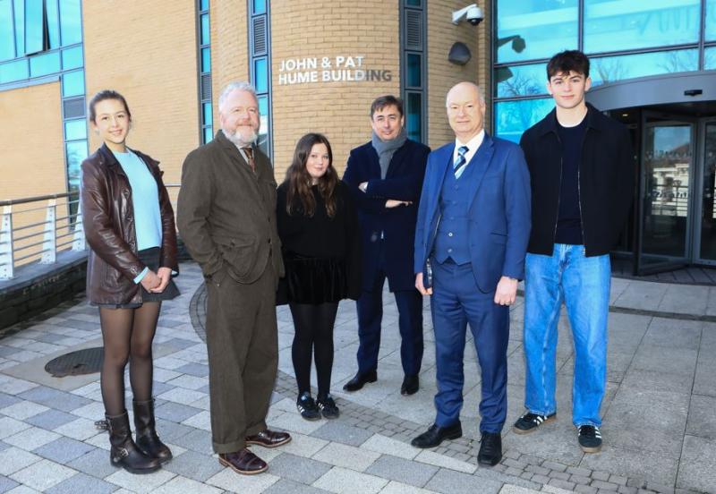 Ulster University's Teaching Centre in Derry named after John and Pat Hume