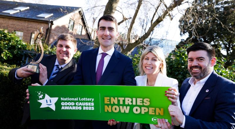 Kildare applications now open for National Lottery Good Cause Awards 2025