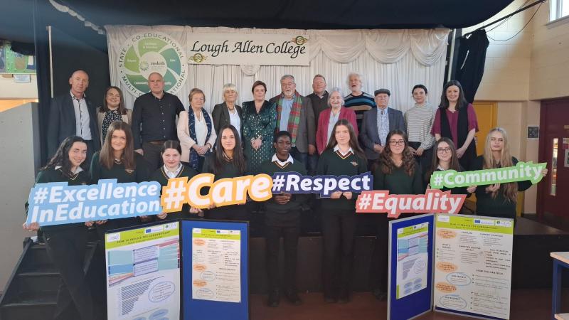 Minister in Lough Allen college for launch of student climate group