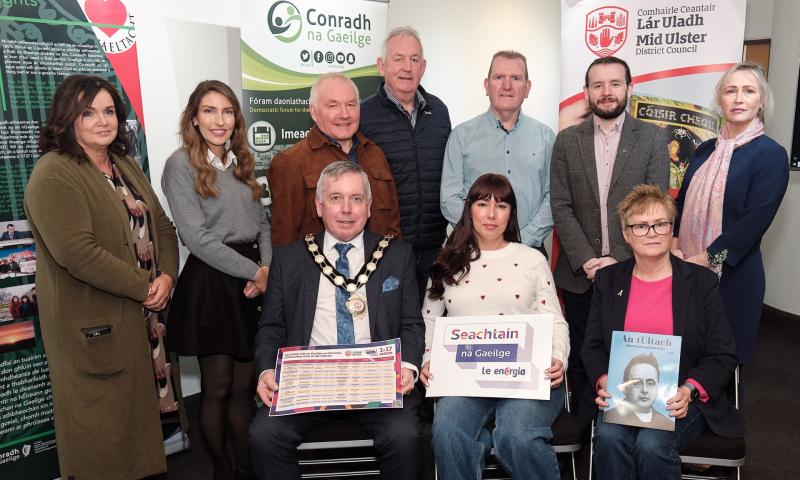 Mid Ulster District Council Chair opens Seachtain na Gaeilge celebrations