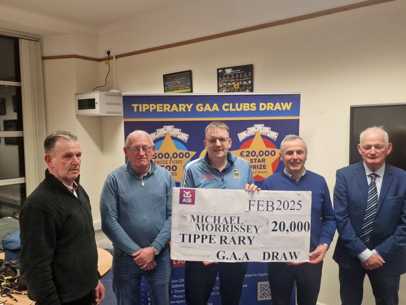 Dramatic twist as top Tipperary GAA clubs draw prize stays in the same neck of the woods!