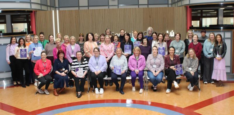 Louth County Hall turns purple in honour of International Women’s Day