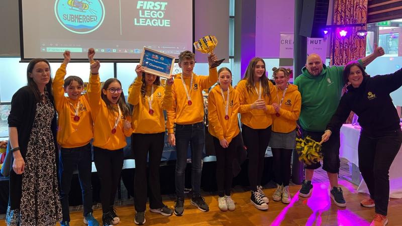 Cully Coders from Donegal Town take top prize at Galway Lego tournament