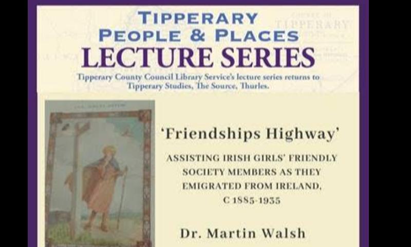 Lecture to shine spotlight on Tipperary women emigrants in 19th and early 20th centuries