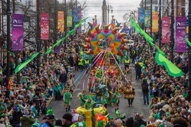 Motorists advised of traffic disruption ahead of Derry's St Patrick's Day celebrations