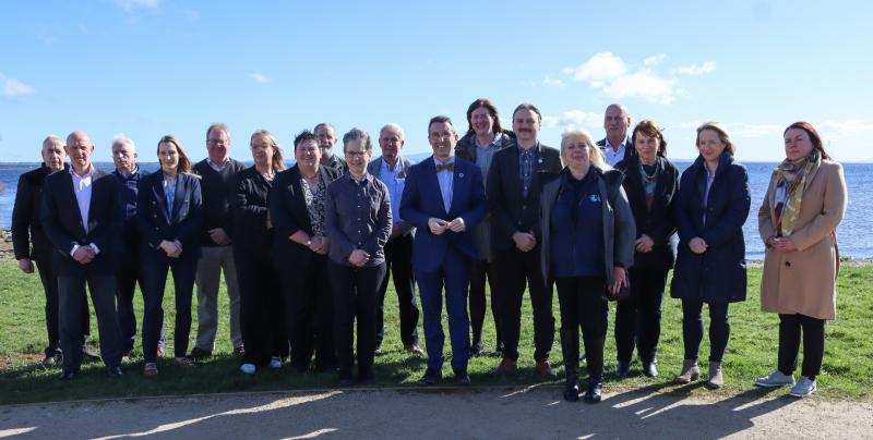 Minister Muir chairs second Lough Neagh Stakeholder Forum in Ballyronan