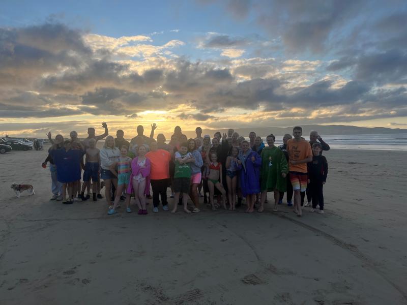 Rossmar School take the plunge with Seacoast Dippers charity event