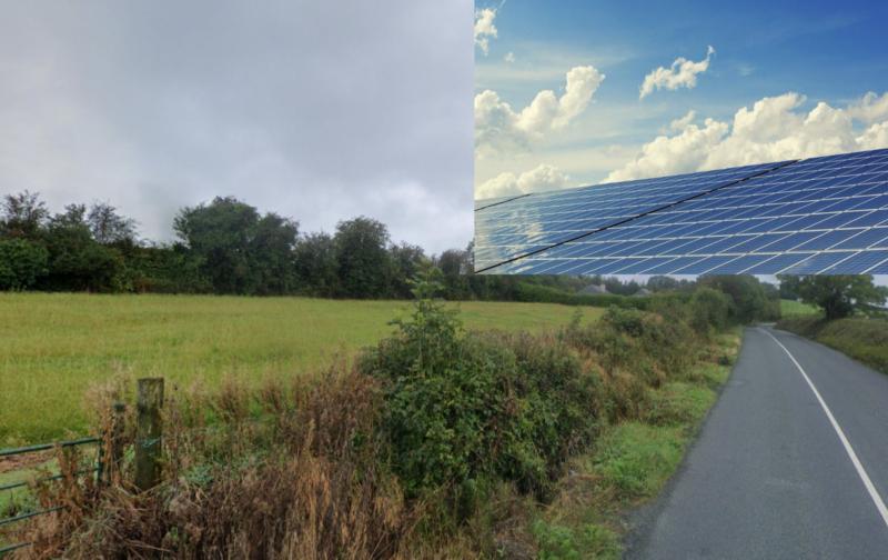 Local objection as planning decision close for 73 hectare solar farm in County Carlow 