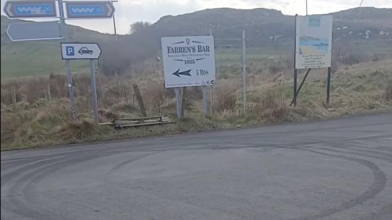 Anger after Malin Head&rsquo;s Banba's Crown used &lsquo;like a racetrack&rsquo;