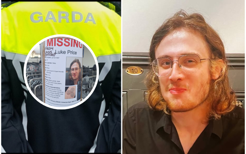 Tattoo details released amid mystery over missing Offaly man who answers to two names