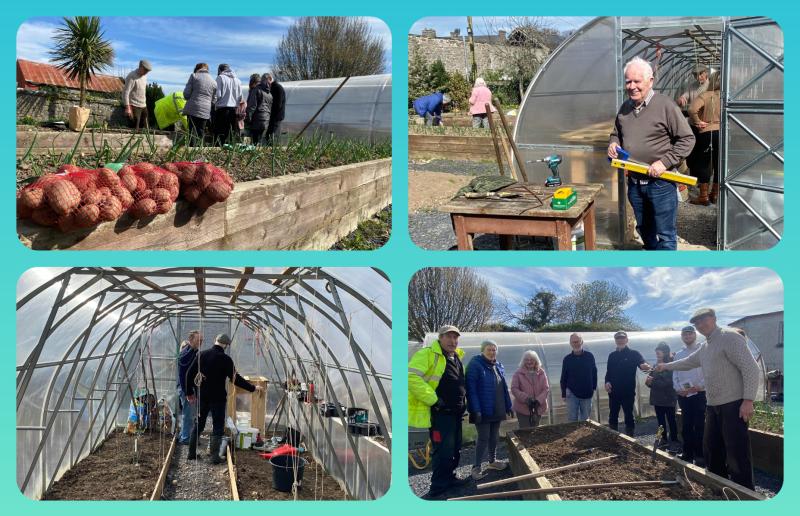 In Pictures: Laois locals roll up their sleeves in Rathdowney's community garden