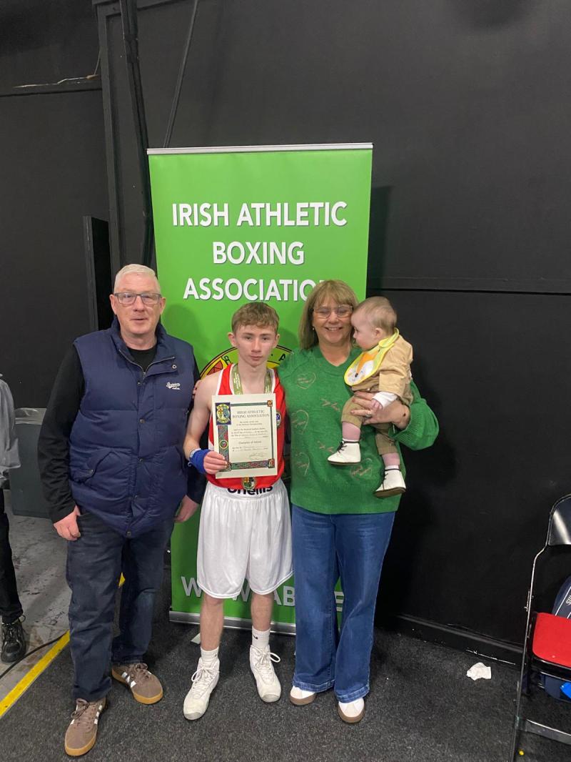 The future is bright for St. Joseph's Boxing Club youngster Tony Cox!