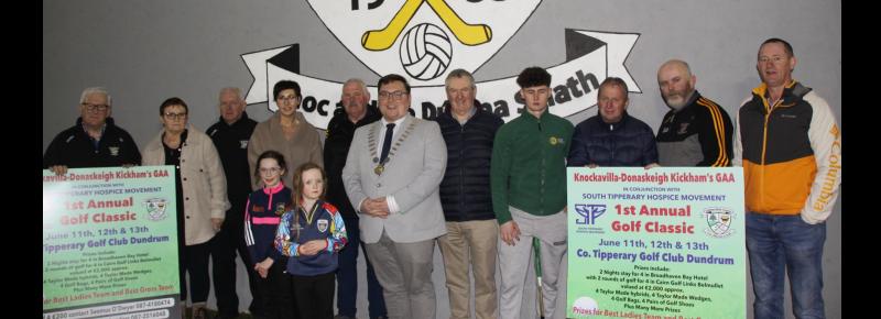 Golf Classic in Tipperary will benefit GAA club and Hospice 