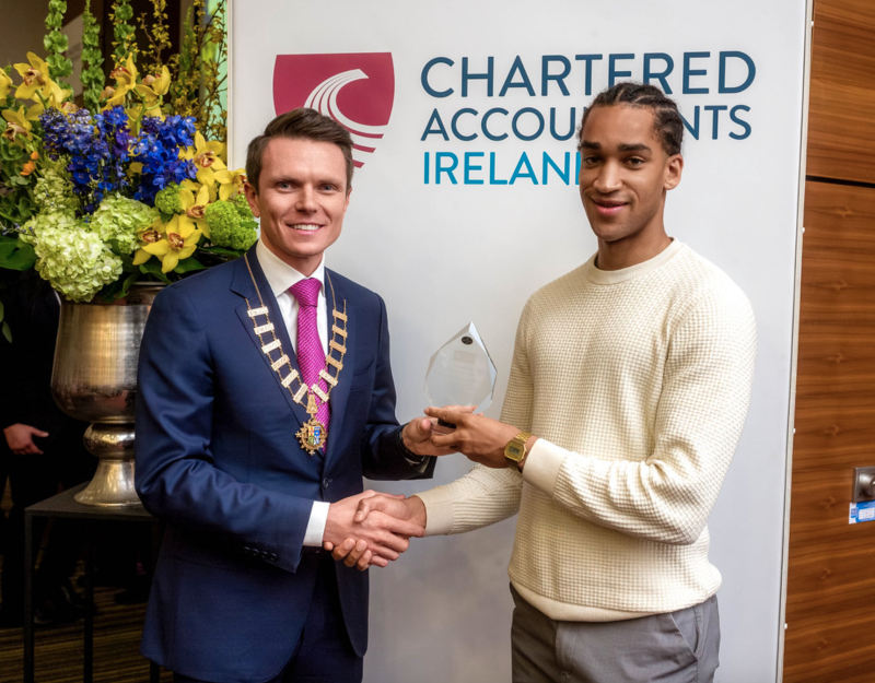 Tullamore man wins top Accounting Award
