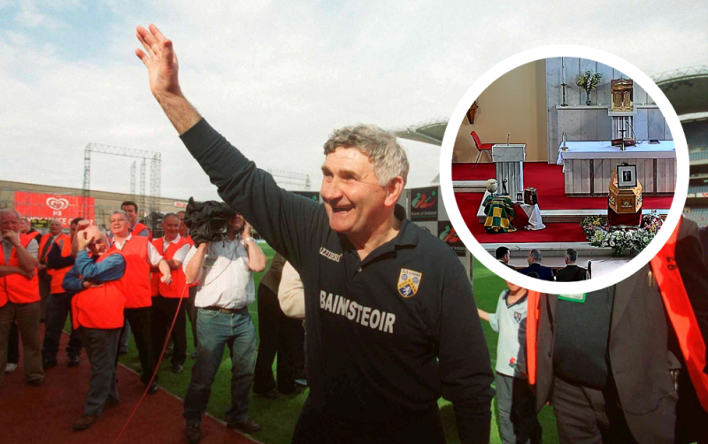 Mick O'Dwyer's days in Laois mentioned at GAA icon's funeral amid emotional tributes 