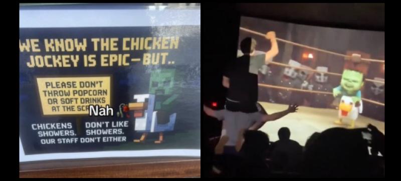 Fears gardaí could be called to Minecraft screenings in cinemas amid TikTok trend