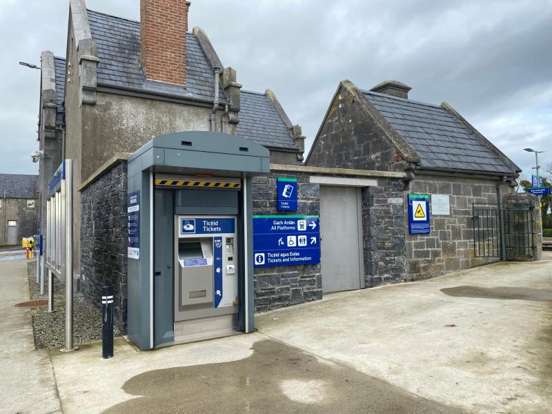 Pictured: Ballybrophy train station. Photo: The Leinster Express