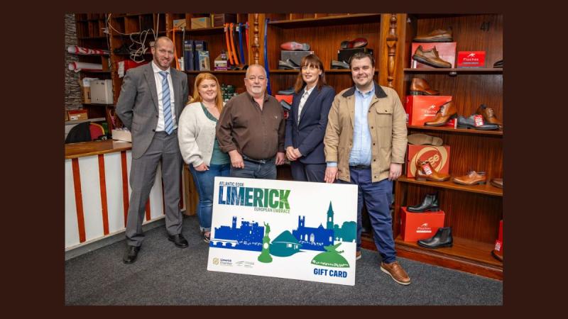 Limerick shoppers can now purchase exclusive gift card in one city store
