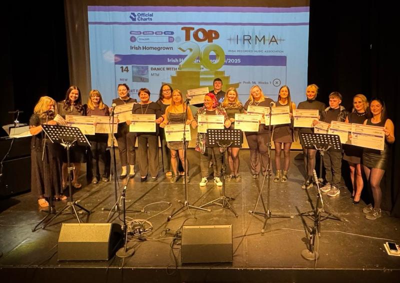 Offaly students have highest new entry on Irish homegrown charts
