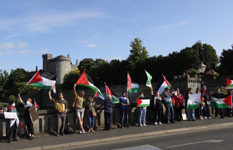 Update on weekly Palestine vigils in Kilkenny