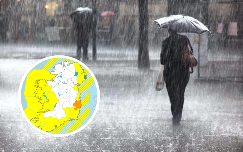 Disastrous Easter weather warning forecast as Met Éireann issues Status Orange