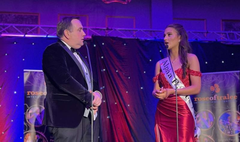 WATCH: MC Ollie Turner interviews our new Laois Rose!