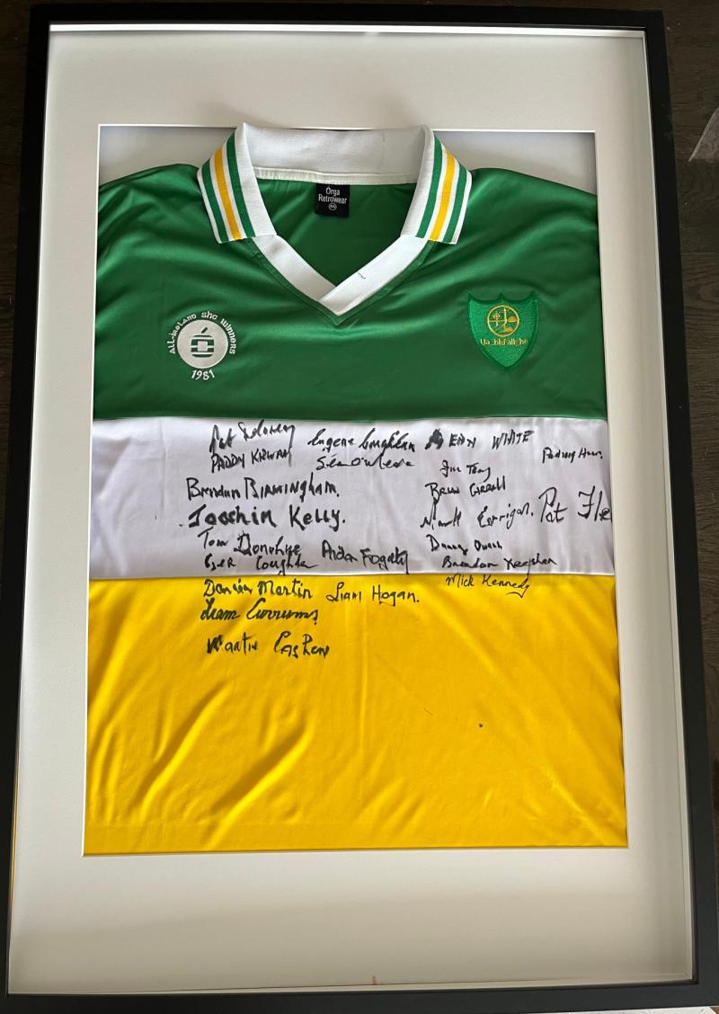 Sporting memorabilia among highlights of monster auction fundraiser for Banagher outdoor swimming pool