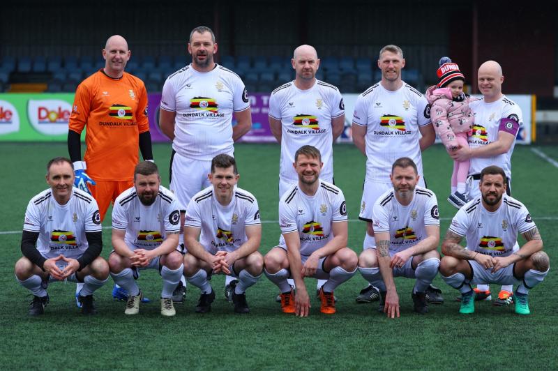 Late goal seals victory for Team Charli-Mae in charity clash at Oriel Park