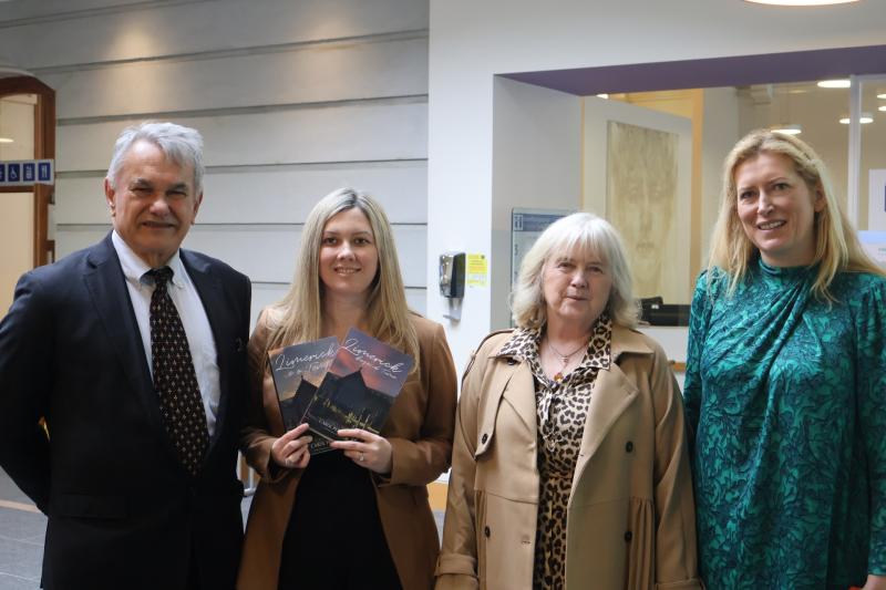 Brazilian dignitaries attend the launch of a book by MIC graduate