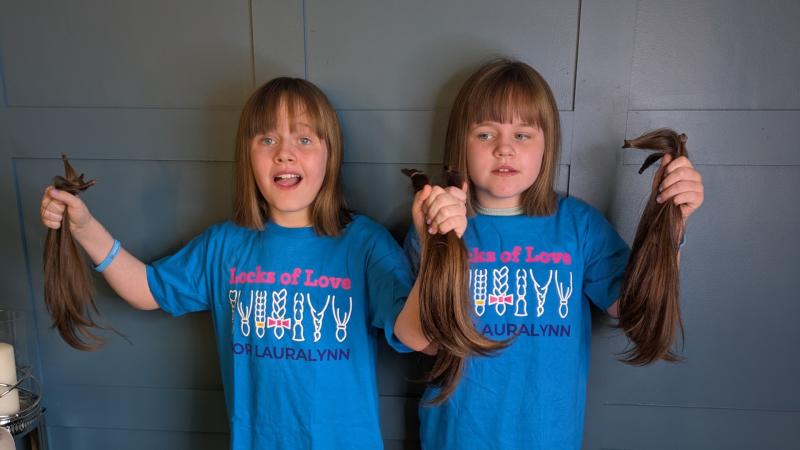 Churchill twins make the cut and raise over &euro;1,300 for children&rsquo;s hospice