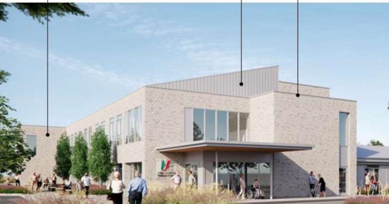 An image of the proposed hospice in Tullamore