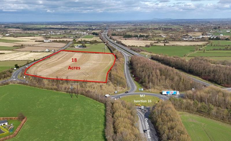 Prime development site on Portlaoise's old Dublin road goes up for sale in Laois