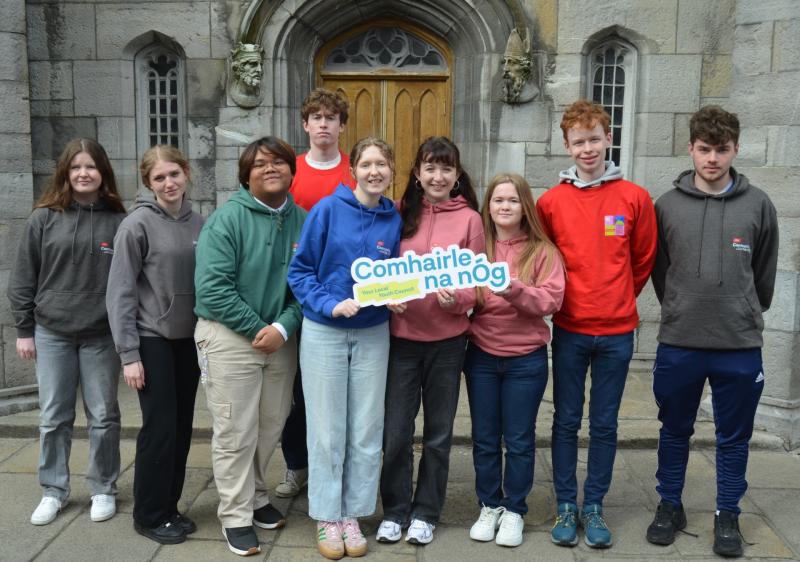 Young Offaly people attend Comhairle na nÓg’s National Showcase