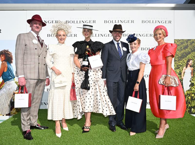 Punchestown Festival off to a glorious start as Roscommon lady wins best dressed on opening day 