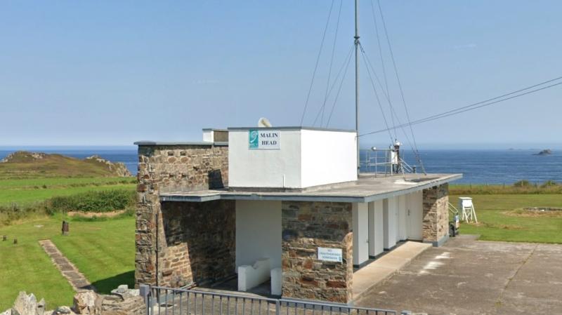 Malin Head weather station