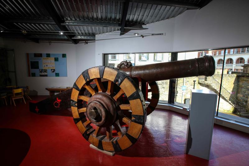 Restoration works begin on Derry's famous Armada Shipwreck collection